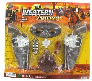 &Sigma;&epsilon;&tau; &Pi;&alpha;&iota;&chi;&nu;&iota;&delta;&iota;&omicron;ύ Western Cowboy (6 &tau;&mu;&chi;.)