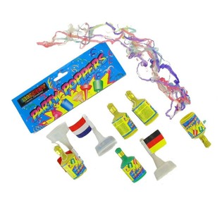&Kappa;&alpha;&nu;ό&nu;&iota;&alpha; &Kappa;&omicron;&mu;&phi;&epsilon;&tau;ί Party Poppers (11x5 &tau;&mu;&chi;.)