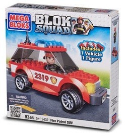 MEGABLOKS BLOK SQUAD SUV &Pi;&Upsilon;&Rho;&Omicron;&Sigma;&Beta;&Epsilon;&Sigma;&Tau;&Iota;&Kappa;&Eta;&Sigma; - 2432 (2 &tau;&epsilon;&mu;.)
