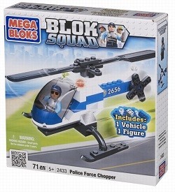 MEGABLOKS BLOK SQUAD &Alpha;&Sigma;&Tau;&Upsilon;&Nu;&Omicron;&Mu;&Iota;&Kappa;&Omicron; &Epsilon;&Lambda;&Iota;&Kappa;&Omicron;&Pi;&Tau;&Epsilon;&Rho;&Omicron; - 2433 (1 &tau;&epsilon;&mu;.)