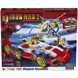 MEGA BLOKS Iron Man 2 Whiplash Showdown &Sigma;&epsilon;&tau; &Pi;&alpha;&iota;&chi;&nu;&iota;&delta;&iota;&omicron;ύ - 1980