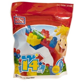 Mega Bloks 8108 - &Tau;&sigma;ά&nu;&tau;&alpha; &mu;&epsilon; &mu;&epsilon;&gamma;ά&lambda;&alpha; &tau;&omicron;&upsilon;&beta;&lambda;ά&kappa;&iota;&alpha; (14 &tau;&epsilon;&mu;ά&chi;&iota;&alpha;)
