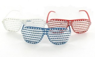 &Gamma;&upsilon;&alpha;&lambda;&iota;ά Shutter Shades &mu;&epsilon; Bling Bling (10 &tau;&epsilon;&mu;.)