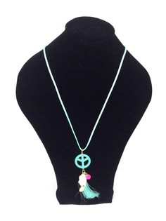 Κολιέ Mint Peace Buddha (1 τμχ)