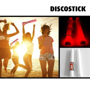 LED FOAM STICK MONO&Chi;&Rho;&Omega;&Mu;&Alpha;&Tau;&Iota;&Kappa;&Omicron; - PARTY STICK - &Kappa;&Omicron;&Kappa;&Kappa;&Iota;&Nu;&Omicron; - 38.5 CM (19 &tau;&mu;&chi;.)