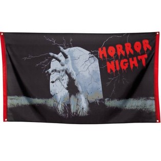 &Mu;&epsilon;&gamma;ά&lambda;&omicron; Banner Horror Night 150 x 90 &epsilon;&kappa;. (7 &tau;&mu;&chi;.)