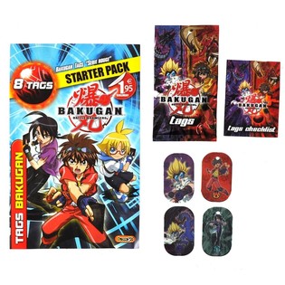 BAKUGAN - Starterpack 8 Tags (100 &tau;&mu;&chi;.)