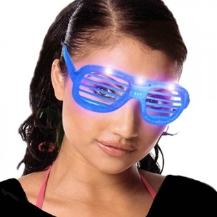 &Gamma;&upsilon;&alpha;&lambda;&iota;ά Shutter Shades &mu;&epsilon; &Phi;&omega;&tau;&iota;&sigma;&mu;ό LED (24 &tau;&mu;&chi;.)