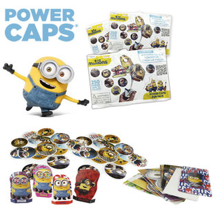 &Epsilon;&Kappa;&Tau;&Omicron;&Xi;&Epsilon;&Upsilon;&Tau;&Epsilon;&Sigma; &Delta;&Iota;&Sigma;&Kappa;&Omega;&Nu; MINIONS POWER CAPS FUN PACK &Sigma;&Epsilon; BLINDBAG (100 &tau;&epsilon;&mu;.)
