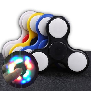 LED FIDGET SPINNERS &Mu;&Epsilon; &Phi;&Omega;&Tau;&Iota;&Sigma;&Mu;&Omicron; ***RAGE 2017*** (17 &phi;ώ&tau;&alpha;)