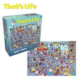 &Pi;&alpha;&zeta;&lambda; That&rsquo;s Life - The Gym, 1000 &kappa;&omicron;&mu;&mu;ά&tau;&iota;&alpha; (1 &tau;&mu;&chi;)