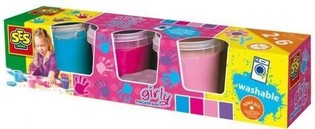 Ses &Delta;&alpha;&kappa;&tau;&upsilon;&lambda;&omicron;&mu;&pi;&omicron;&gamma;&iota;έ&sigmaf; Girly, &Sigma;&epsilon;&tau; 4x150ml (1 &tau;&epsilon;&mu;.)