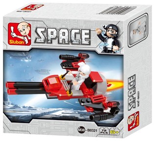 Sluban &Delta;&iota;&alpha;&sigma;&tau;&eta;&mu;&iota;&kappa;ό &Beta;&omicron;&mu;&beta;&alpha;&rho;&delta;&iota;&sigma;&tau;&iota;&kappa;ό Space Bomber M38-B0321 (1 &tau;&epsilon;&mu;.)