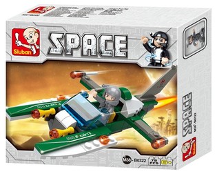 &Delta;&iota;&alpha;&sigma;&tau;&eta;&mu;&iota;&kappa;ό &Alpha;&epsilon;&rho;&omicron;&sigma;&kappa;ά&phi;&omicron;&sigmaf; Sluban Space Aircraft M38-B0322 (1 &tau;&mu;&chi;.)