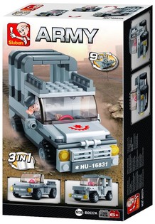 Sluban Jeep 3 &sigma;&epsilon; 1 M38-B0537A (1 &tau;&mu;&chi;)