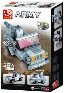 Sluban Army Εκτοξευτής Ρουκετών 3-σε-1 M38-B0537C (1 τεμ.)