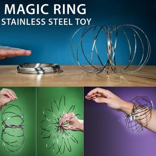&Mu;&alpha;&gamma;&iota;&kappa;ά &Delta;&alpha;&chi;&tau;&upsilon;&lambda;ί&delta;&iota;&alpha; / Flow Rings - Kinetic 3D Magic Ring - &Alpha;&Sigma;&Eta;&Mu;&Iota; | &Sigma;&Epsilon; &Kappa;&Alpha;&Rho;&Tau;&Alpha; (12 &tau;&epsilon;&mu;.)