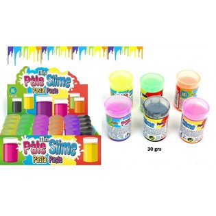 &Mu;ί&nu;&iota; &Chi;&rho;&omega;&mu;&alpha;&tau;&iota;&sigma;&tau;ό Slime &sigma;&epsilon; &Beta;&alpha;&rho;έ&lambda;&iota; (30g) - Display 24 &tau;&mu;&chi;.