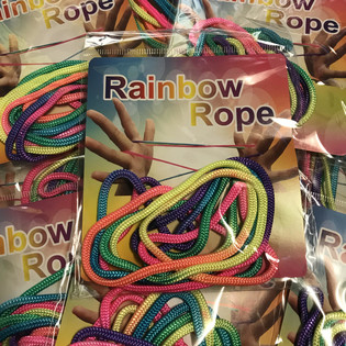 RAINBOW ROPE - &Pi;&omicron;&lambda;ύ&chi;&rho;&omega;&mu;&alpha; &Sigma;&chi;&omicron;&iota;&nu;ά&kappa;&iota;&alpha; &Omicron;&upsilon;&rho;ά&nu;&iota;&omicron; &Tau;ό&xi;&omicron; (12 &tau;&mu;&chi;)