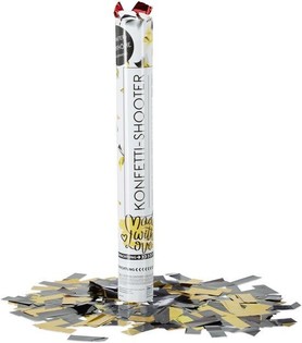 &Kappa;&alpha;&nu;ό&nu;&iota; &kappa;&omicron;&mu;&phi;&epsilon;&tau;ί &ndash; &Chi;&rho;ώ&mu;&alpha;: &Mu;&alpha;ύ&rho;&omicron;-&Kappa;ί&tau;&rho;&iota;&nu;&omicron; - 40 cm - Partypopper (10 &tau;&mu;&chi;.)
