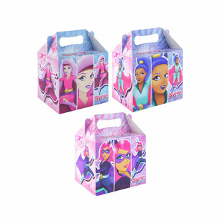 MENUBOX &ndash; SUPER GIRLS &ndash; 14 x 9,5 x 18 cm (24 &tau;&mu;&chi;.)