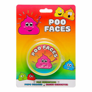 Χλέπα Slime Φατσούλες Κακά Smiley σε Κάρτα (12 τεμ.)