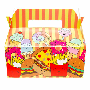 Κουτιά Μενού Fastfood - 22,5 x 12 x 9,5 cm (24 τεμάχια)