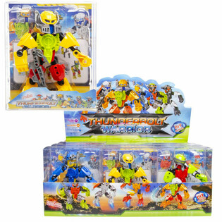 THUNDERBOLT ROBOT WARRIOR &Phi;&Iota;&Gamma;&Omicron;&Upsilon;&Rho;&Alpha; &Delta;&Rho;&Alpha;&Sigma;&Eta;&Sigma; &Sigma;&Epsilon; DISPLAY (12 &tau;&epsilon;&mu;ά&chi;&iota;&alpha;)