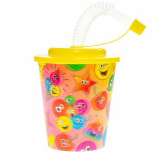 &Pi;&omicron;&tau;ή&rho;&iota; &mu;&epsilon; &kappa;&alpha;&lambda;&alpha;&mu;ά&kappa;&iota; / &Pi;&omicron;&tau;ή&rho;&iota; &pi;&alpha;&gamma;&omega;&tau;&omicron;ύ &ndash; Smiley, 250ml (12 &tau;&mu;&chi;.)