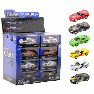 &Alpha;&Upsilon;&Tau;&Omicron;&Kappa;&Iota;&Nu;&Eta;&Tau;&Alpha; DIE CAST SUPER SPORT, &Kappa;&Lambda;&Iota;&Mu;&Alpha;&Kappa;&Alpha; 1:43 &Sigma;&Epsilon; DISPLAY (24 &tau;&mu;&chi;)