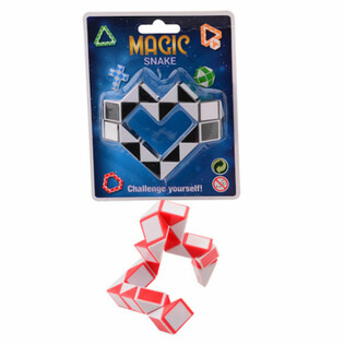 MAGIC SNAKE - 3D &Tau;&Rho;&Iota;&Sigma;&Delta;&Iota;&Alpha;&Sigma;&Tau;&Alpha;&Tau;&Omicron; &Phi;&Iota;&Delta;&Iota; &Pi;&Alpha;&Zeta;&Lambda; &Sigma;&Epsilon; &Kappa;&Alpha;&Rho;&Tau;&Alpha; (24 &tau;&mu;&chi;.)