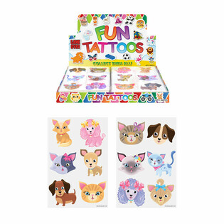 Fun Tattoos: &Gamma;ά&tau;&epsilon;&sigmaf; & &Sigma;&kappa;ύ&lambda;&omicron;&iota; (Display 96 &tau;&epsilon;&mu;&alpha;&chi;ί&omega;&nu;)