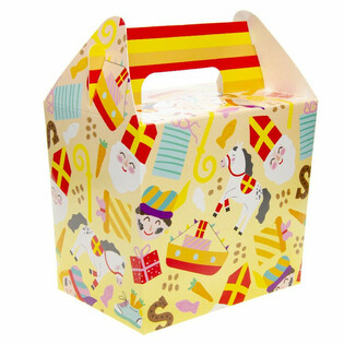Κουτί Μενού SINTERKLAAS / Κουτάκι Δώρου 14x10x17 cm (12 τεμ.)