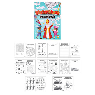 Βιβλιαράκι με Παζλ Sinterklaas (Σετ 48 τεμ.)