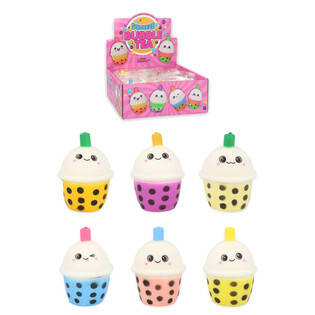 Bubble Tea Squeeze Fidget - Mix &Chi;&rho;&omega;&mu;ά&tau;&omega;&nu; &sigma;&epsilon; Display (12 &Tau;&epsilon;&mu;.)