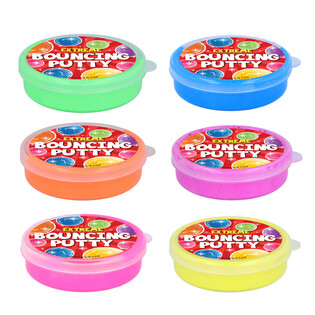 &Pi;&eta;&lambda;ό&sigmaf; &pi;&omicron;&upsilon; &Alpha;&nu;&alpha;&pi;&eta;&delta;ά Bouncing Putty, 10g - &Delta;&iota;ά&phi;&omicron;&rho;&alpha; &Chi;&rho;ώ&mu;&alpha;&tau;&alpha; (6 &tau;&mu;&chi;.)