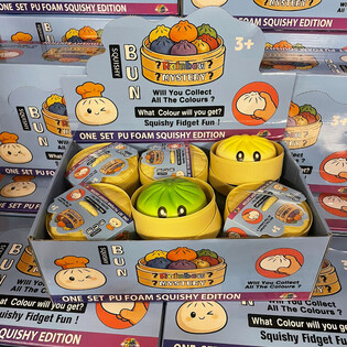 RAGE - Squishy Bun Dumplings &Mu;&Epsilon;&Gamma;&Alpha;&Lambda;&Alpha; - ONE SET PU FOAM SQUISHY EDITION (12 &tau;&epsilon;&mu;.)