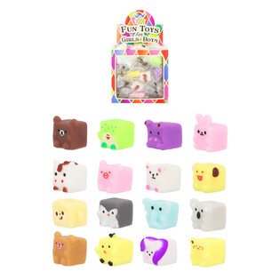 Squishy Cube Animals &gamma;&iota;&alpha; &Kappa;&lambda;&eta;&rho;&omega;&tau;ί&delta;&alpha; &sigma;&epsilon; Display (96 &tau;&mu;&chi;.)