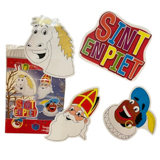 SINTERKLAAS SINT & PIET - &Sigma;&Epsilon;&Tau; 4 &Delta;&Iota;&Pi;&Lambda;&Eta;&Sigma; &Omicron;&Psi;&Eta;&Sigma; &Delta;&Iota;&Alpha;&Kappa;&Omicron;&Sigma;&Mu;&Eta;&Tau;&Iota;&Kappa;&Omega;&Nu; &Pi;&Iota;&Nu;&Alpha;&Kappa;&Iota;&Delta;&Omega;&Nu; (6 &tau;&epsilon;&mu;.)