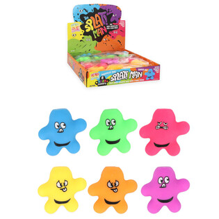 SQUEEZY SPLAT MAN - &Mu;&Iota;&Xi; &Chi;&Rho;&Omega;&Mu;&Alpha;&Tau;&Omega;&Nu; - &Sigma;&Epsilon; DISPLAY (24 &tau;&epsilon;&mu;.)