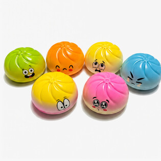 RAGE - Squishy Dumplings ΜΕΓΑΛΟ (Διαστ. 9 x 9 x 4 εκ.) - Viral 2026 Fidget Toy - ΜΕ HEADER CARD (24 τμχ.)