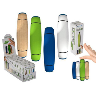 AMAZING FINGER STICK - ΞΥΛΙΝΟ ΣΕ ΚΟΥΤΑΚΙ - ΔΙΑΦΟΡΑ ΧΡΩΜΑΤΑ ΣΕ DISPLAY - 3x9 Cm. (24 τμχ.)